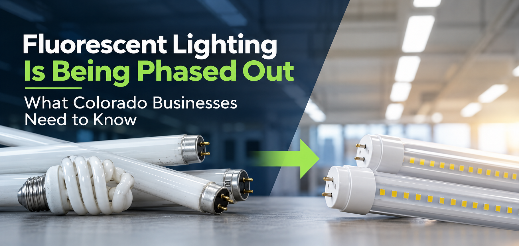 Fluorescent Lighting Has Been Phased Out: What Colorado Businesses Need to Know